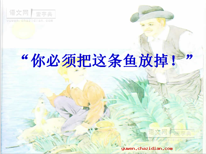 《“你必须把这条鱼放掉”》优秀课件